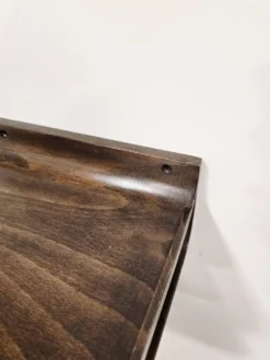 Étagère murale flottante des années 60 – Contreplaqué de style mid-century