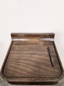 Étagère murale flottante des années 60 – Contreplaqué de style mid-century