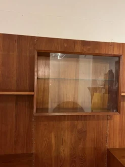 Étagère murale modulable par Poul Cadovius, Teck, 1960s