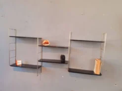 Étagère murale modulable self, pour mofp, 1960.