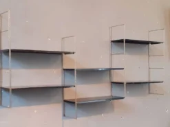Étagère murale modulable self, pour mofp, 1960.