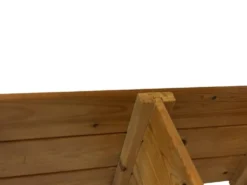 Étagère murale vintage en bois de pin design minimaliste des années 70