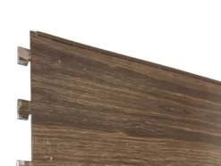 Étagère murale vintage en bois et métal, Danemark
