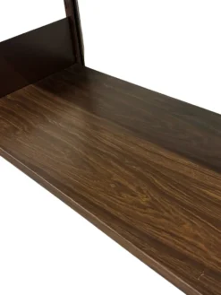 Étagère murale vintage en bois et métal, Danemark
