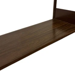 Étagère murale vintage en bois et métal, Danemark