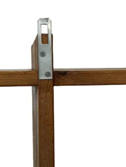 Étagère murale vintage en pin design des années 70