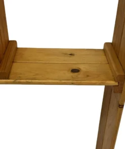 Étagère murale vintage en pin design des années 70