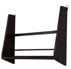 Étagère murale vintage minimaliste en bois