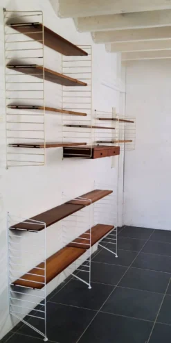 Étagère murale vintage par Nisse Strinning