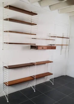 Étagère murale vintage par Nisse Strinning
