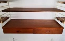 Étagère murale vintage par Nisse Strinning