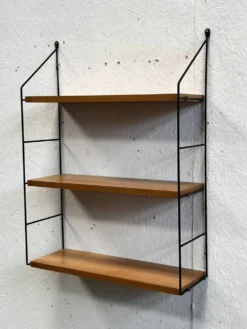 Étagère murale vintage / Unité murale, String Sweden années 1970