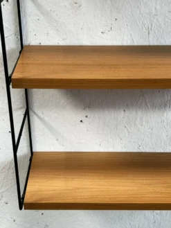 Étagère murale vintage / Unité murale, String Sweden années 1970