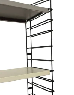 Étagère murale vintage XXL Tomado Hollande Unité de rangement modulaire Design des années 1960