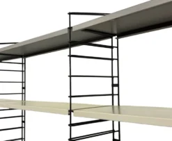 Étagère murale vintage XXL Tomado Hollande Unité de rangement modulaire Design des années 1960