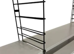 Étagère murale vintage XXL Tomado Hollande Unité de rangement modulaire Design des années 1960