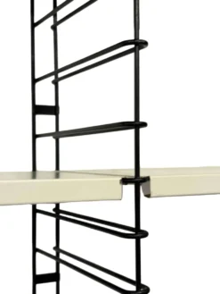 Étagère murale vintage XXL Tomado Hollande Unité de rangement modulaire Design des années 1960