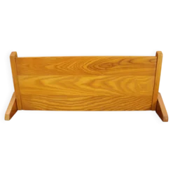 Étagère pliante en chêne des années 1960 par ULUV, Tchécoslovaquie