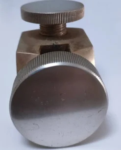étagère présentoir verre métal design 70-80