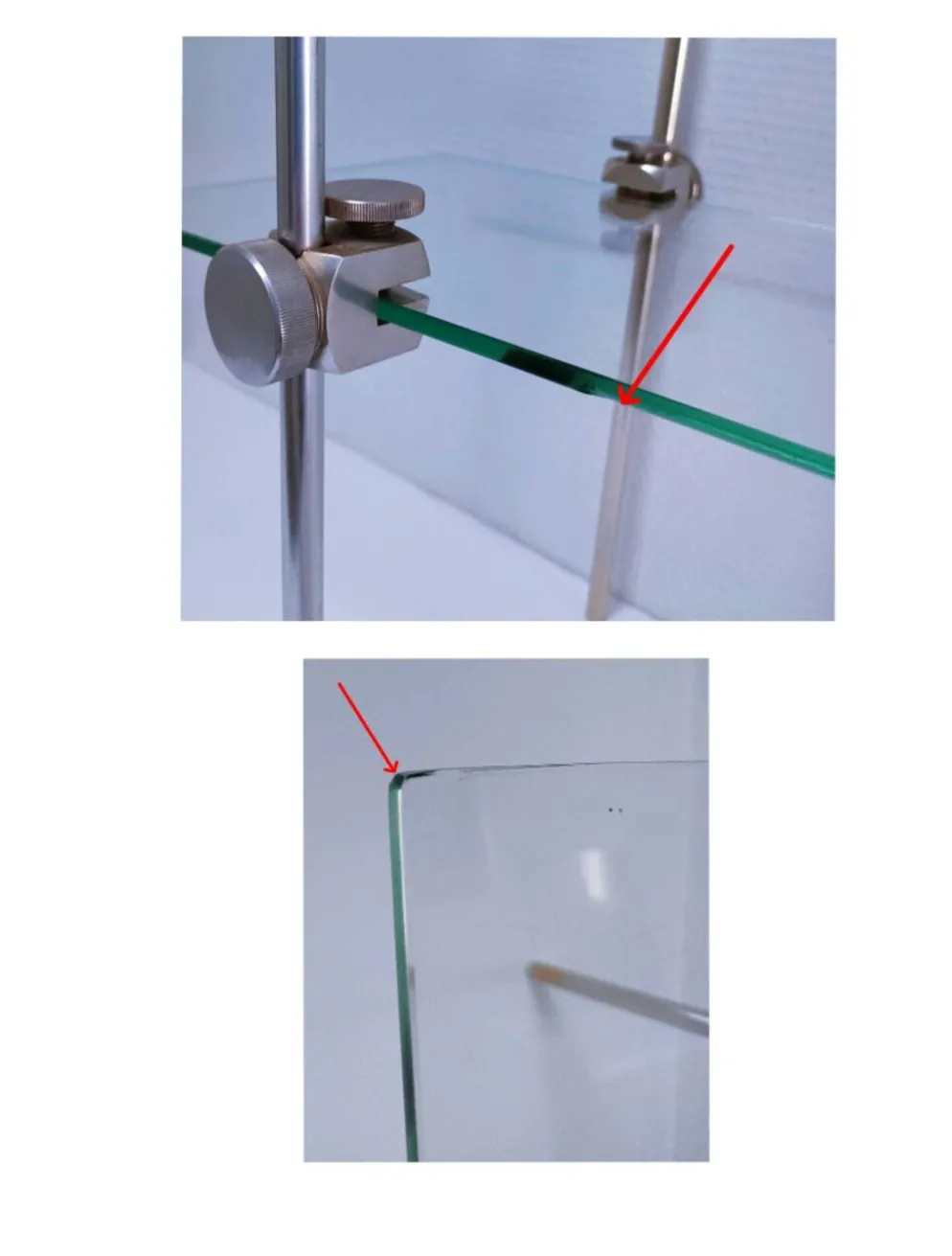étagère présentoir verre métal design 70-80