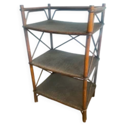 Étagère Rotin