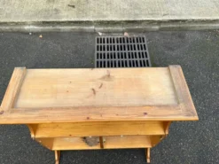 Étagère scandinave vintage années 1980