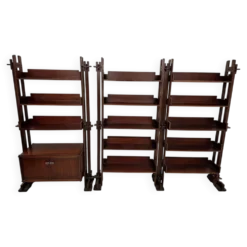 Étagères de librairie par Marco Comolli pour Mobilia, années 1950, ensemble de 2