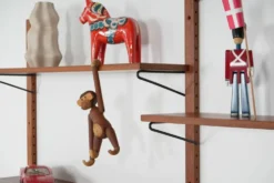 Étagères modulaires des années 1960 — Système mural en placage de teck danois