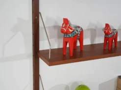 Étagères modulaires en placage de teck, Danemark, années 1970