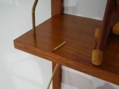 Étagères modulaires, placage de teck, Danemark, années 1970