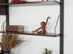Étagères modulaires PS, placage en acajou, danois, années 1960