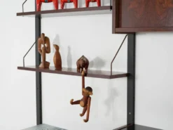 Étagères modulaires PS, placage en acajou, danois, années 1960