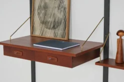 Étagères modulaires PS System – Placage de teck, design danois, années 1970