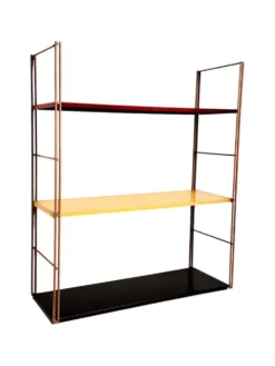 Étagère string en métal vintage, vers 1960
