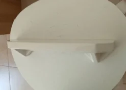 Étagère tablette murale ancienne Lyon Vaise art déco 1930 en céramique