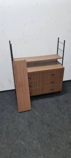 Étagère vintage autoportante