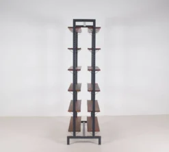 Étagère vintage autoportante conçue par Olof Pira pour Planmöbel, années 1960.