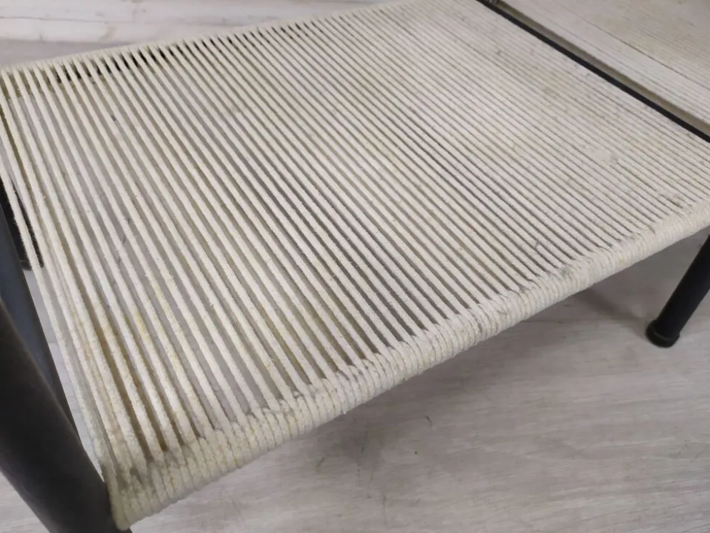 Étagère vintage corde