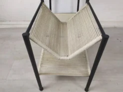 Étagère vintage corde