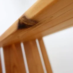 Étagère vintage en pin dans le style de Maison Regain, années 1980