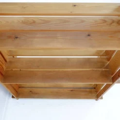 Étagère vintage en pin dans le style de Maison Regain, années 1980