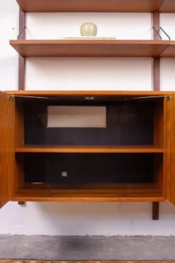 Étagère vintage en teck Poul Cadovius Cado Mid-Century