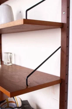 Étagère vintage en teck Poul Cadovius Cado Mid-Century