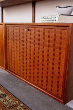 Étagère vintage en teck Poul Cadovius Cado Mid-Century