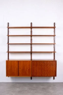 Étagère vintage en teck Poul Cadovius Cado Mid-Century