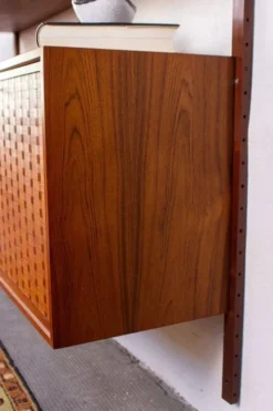Étagère vintage en teck Poul Cadovius Cado Mid-Century