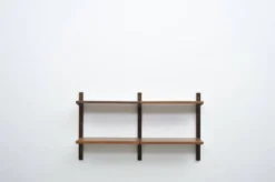 Étagère vintage Royal System en noyer par Poul Cadovius, 1950