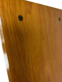 Étagère/vitrine/meuble de collection vintage en bois peu profond