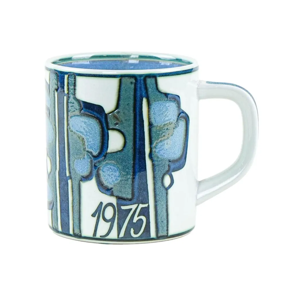 Tasse en céramique, design danois, 1975, designer : Bodil Buch, fabricant : Royal