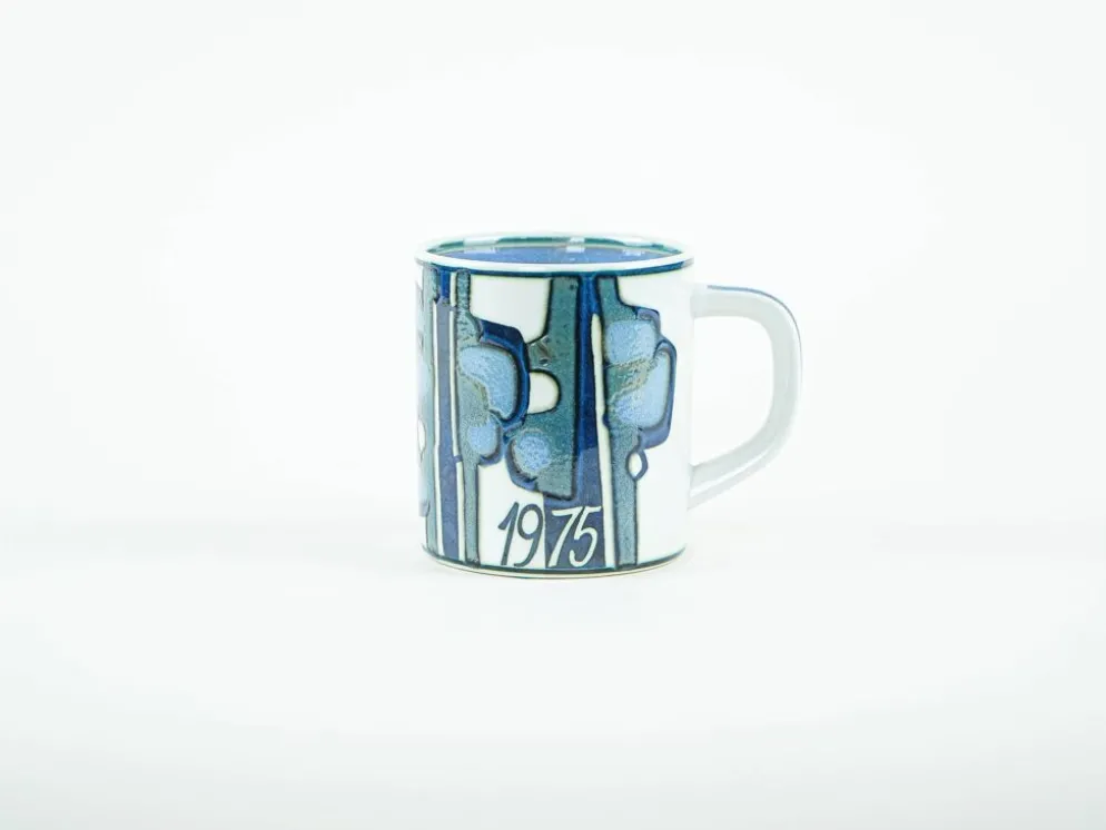 Tasse en céramique, design danois, 1975, designer : Bodil Buch, fabricant : Royal